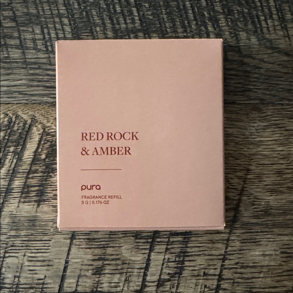 Pura Red Rock & Amber Car Fragrance Refill